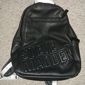 Blk Steve madden backpack